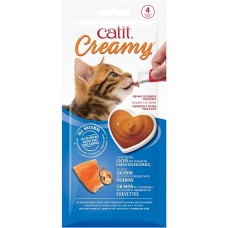 Catit Creamy Lickable Treats - Salmon & Prawn