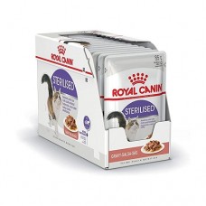 Royal Canin Cat Sterilised Wet Food Gravy Box (12 pouches)