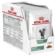 Royal Canin Cat Satiety Wet Food Box (12 pouches)
