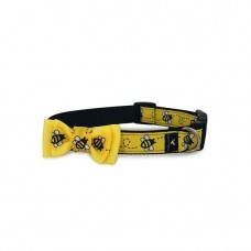 Soapy Moose Bees Dog Collar Large