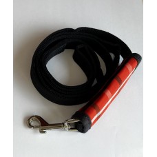 Puppia Leash Check Orange