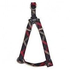 Puppia Harness Black and Red Small