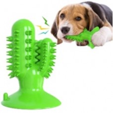 Pet interest Cactus Dog Tooth Brush Toy Green