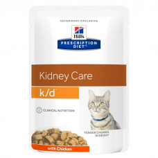 Hills Cat K/D Kidney Care Sachet Chicken 85g