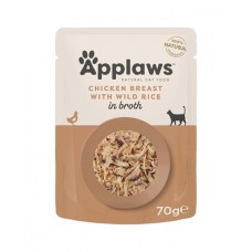 Applaws Cat Chicken &  Rice Pouch 70g